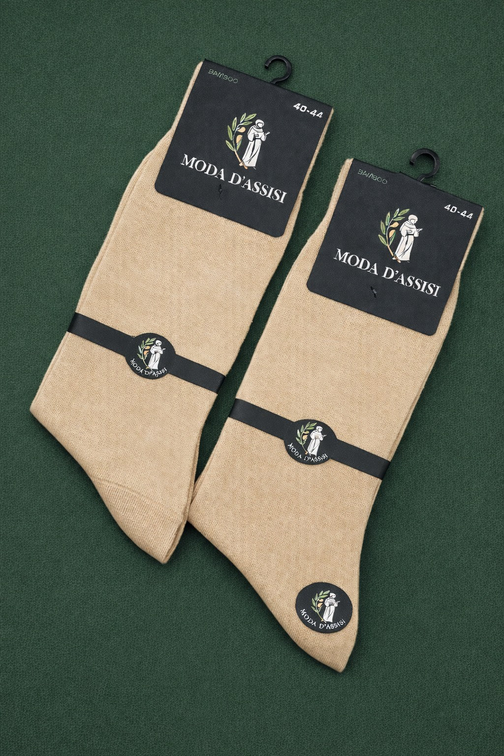 Essential Beige Crew Sock