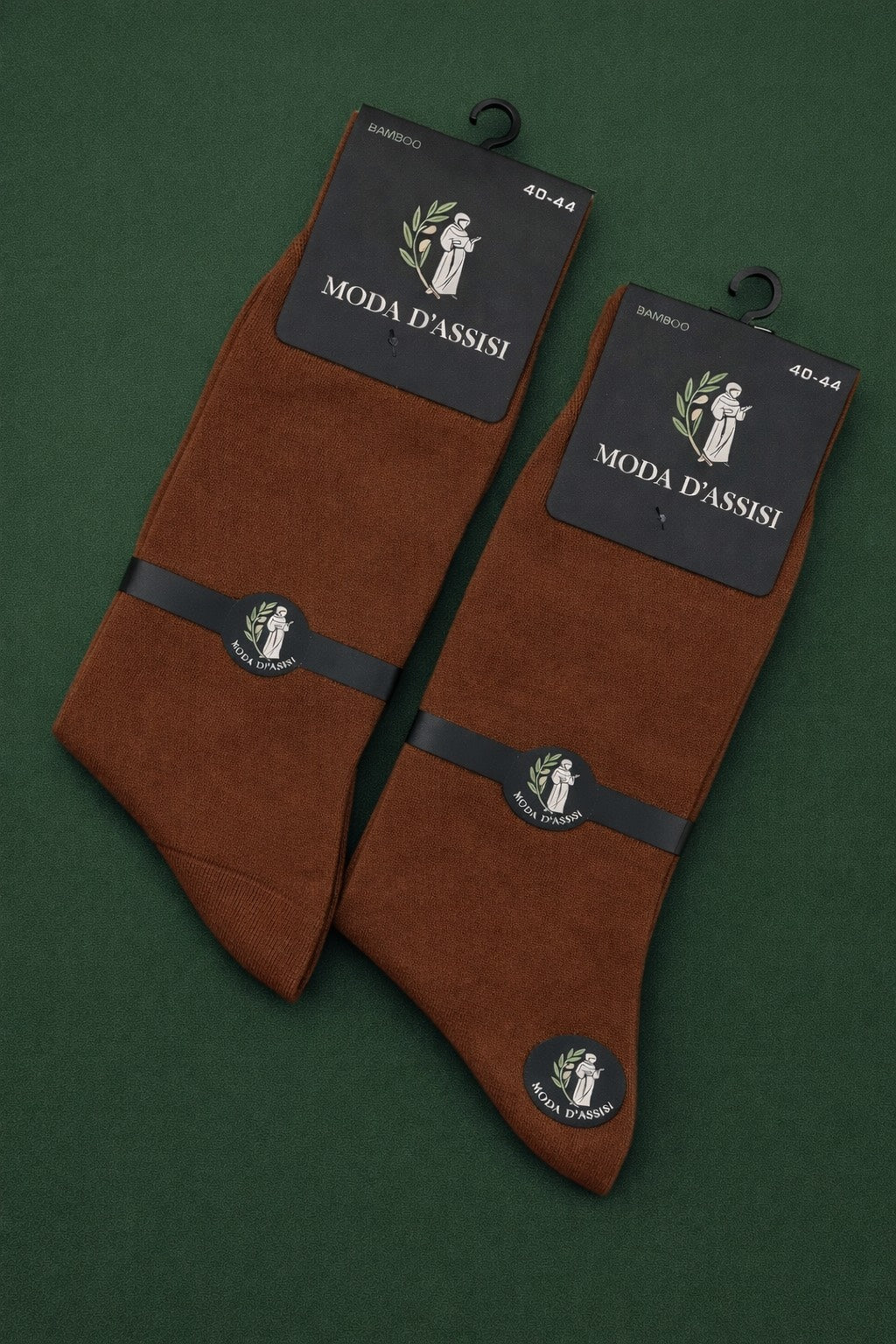 Essential Brown Crew Sock