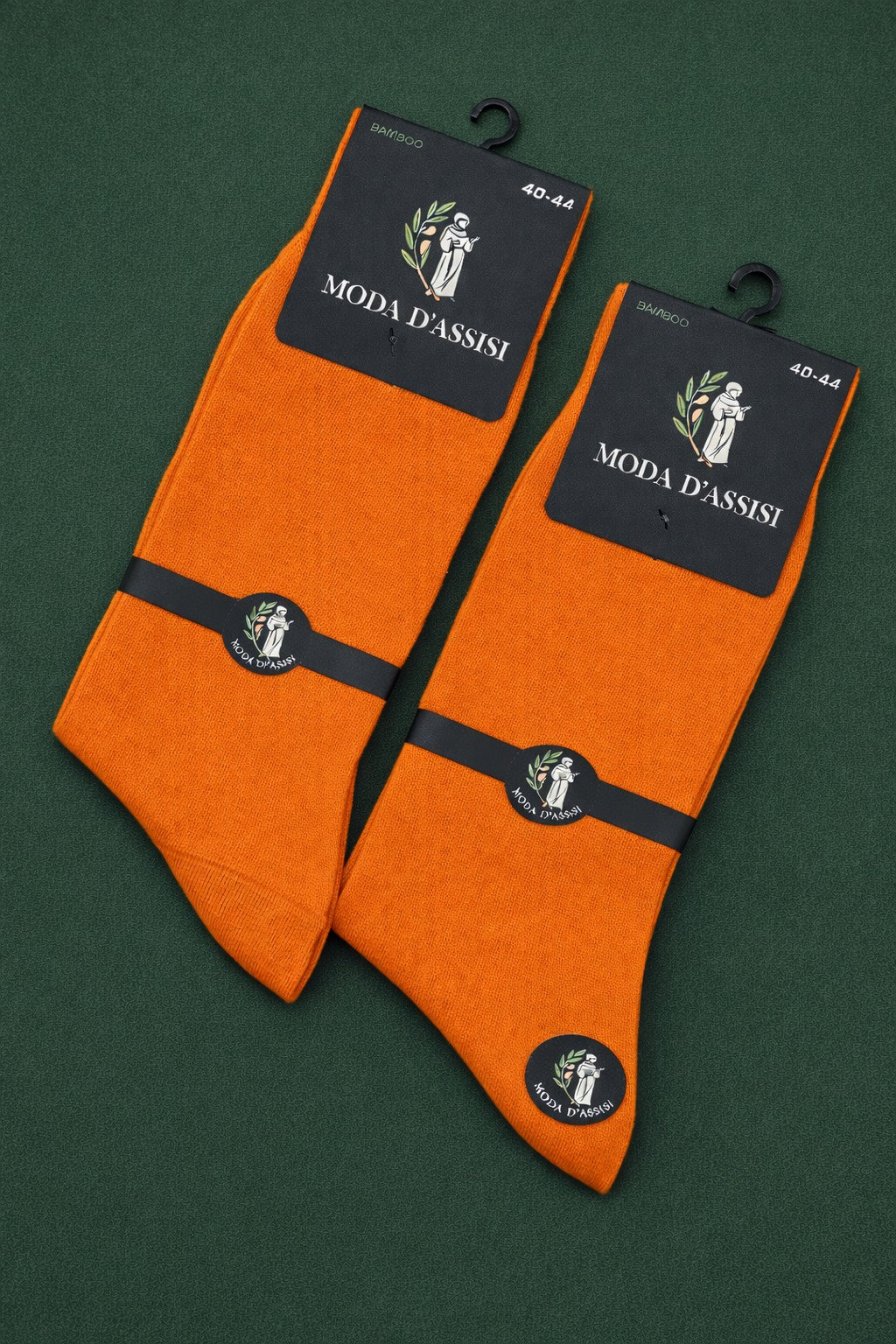 Essential Orange Crew Sock