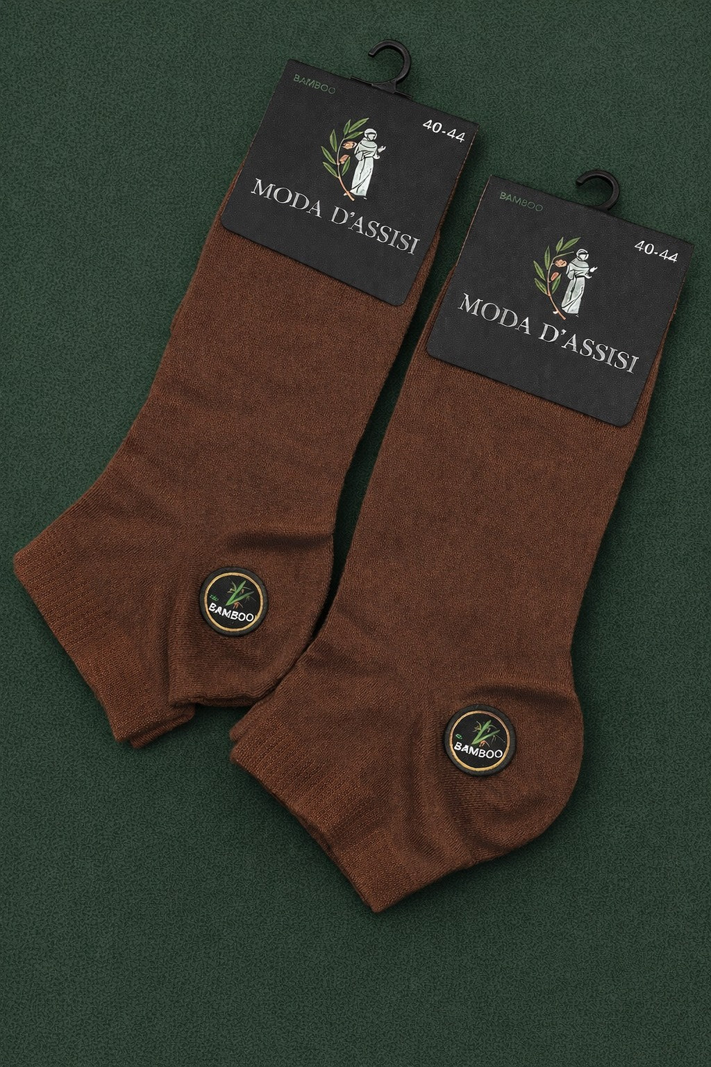 Essential Brown Ankle Sock